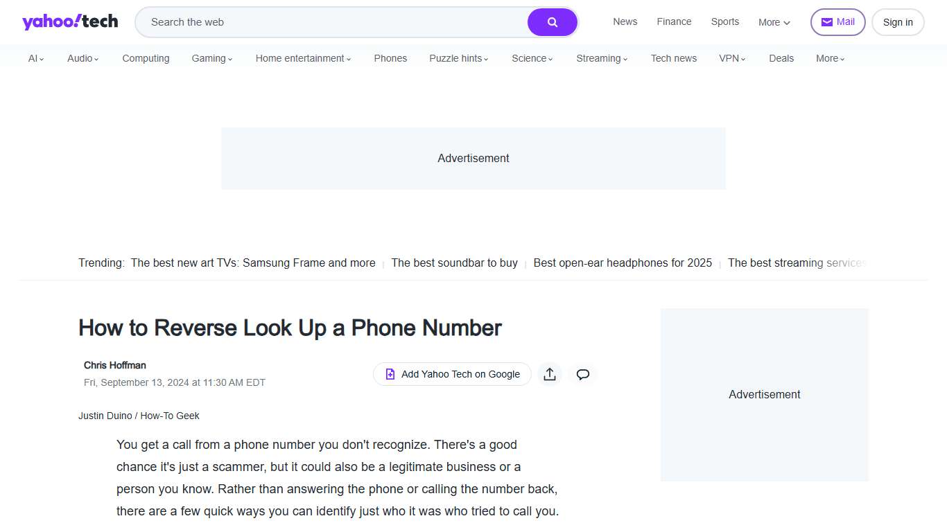 How to Reverse Look Up a Phone Number